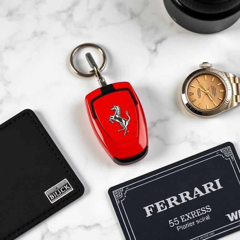 Keys Flatlay